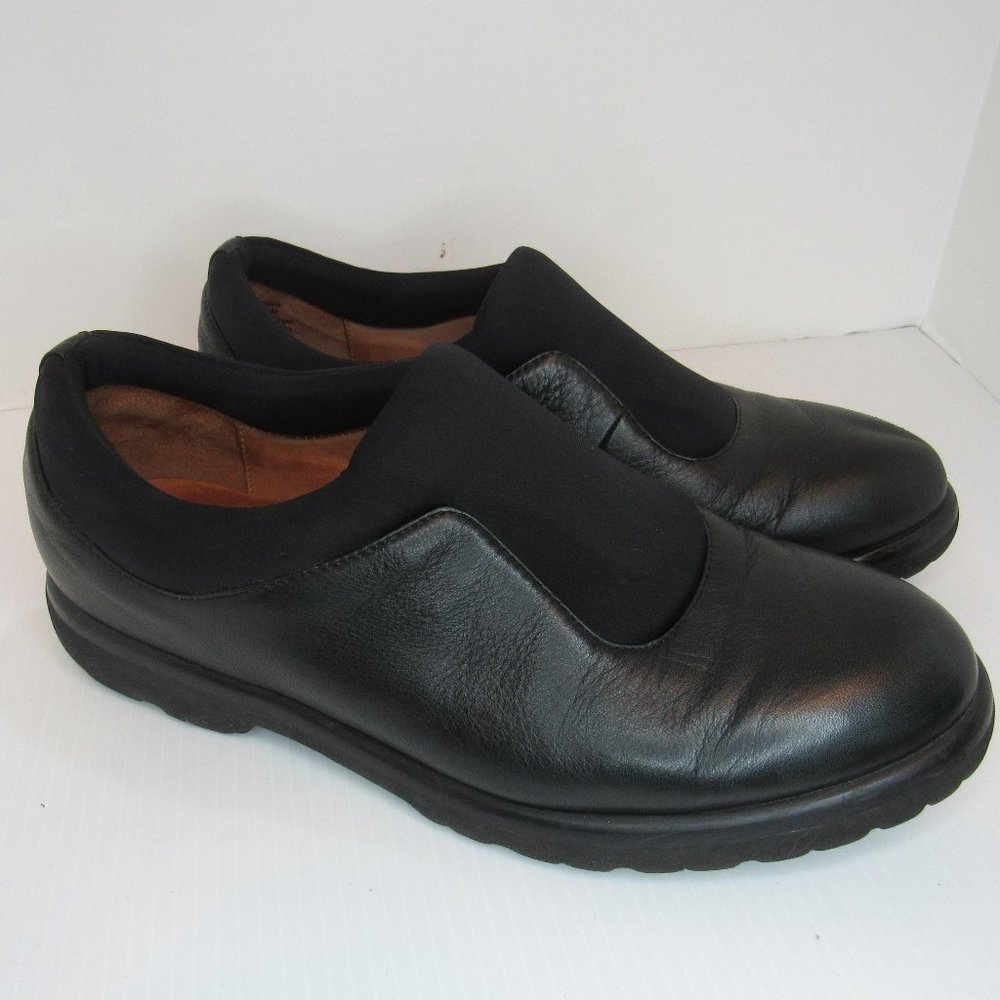 L'Amour Des Pieds Roesia Black Leather Shoes